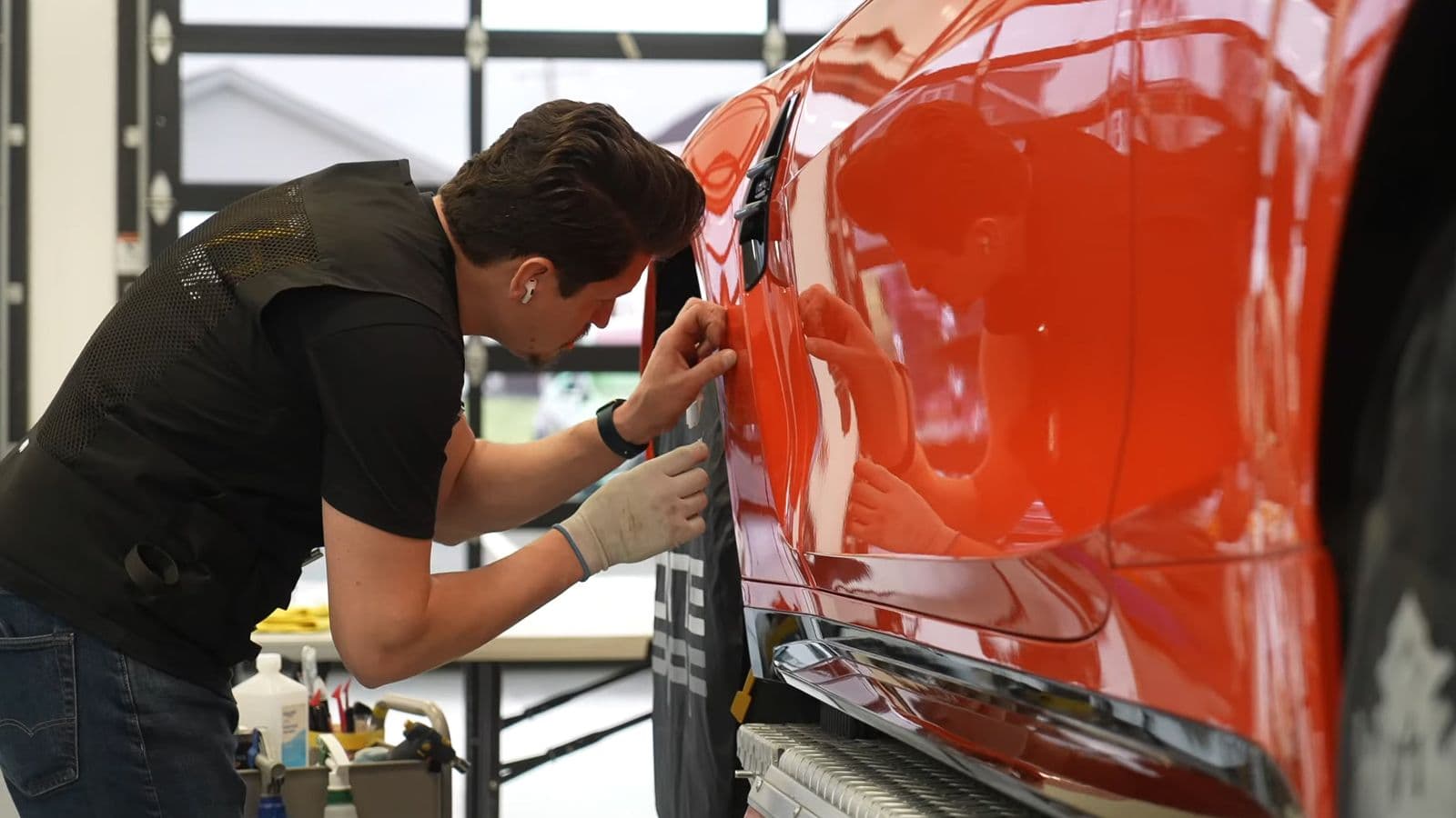Lava Orange on BMW M4 — Detail Driven