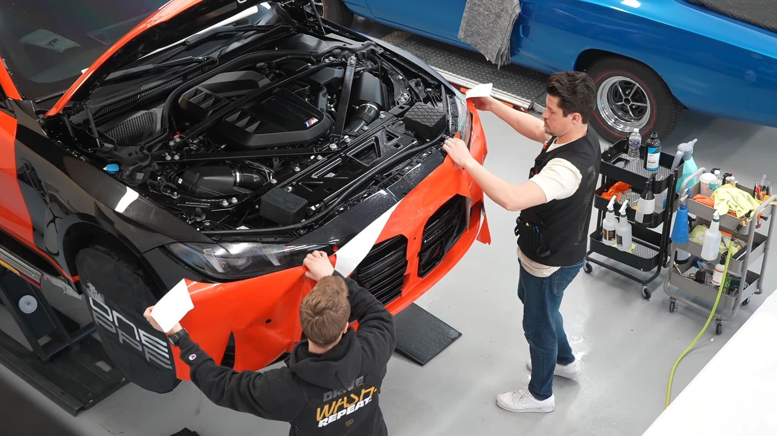 Deep Lava Orange on BMW M4 — Detail Driven