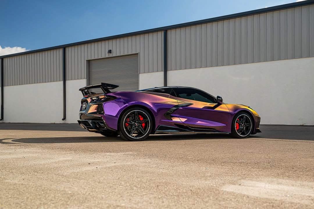 Majestic Unicorn on Chevrolet Corvette C8