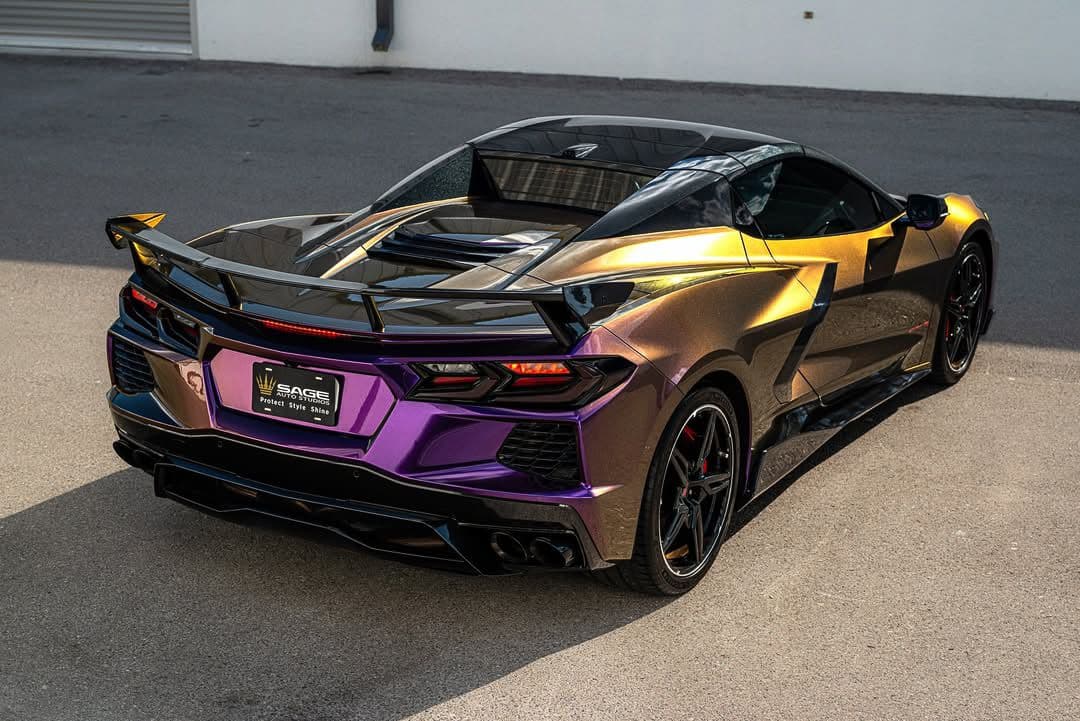 Majestic Unicorn on Chevrolet Corvette C8 — Sage Auto Studios